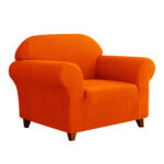 Luxe Stretch Fauteuilhoes Oranje